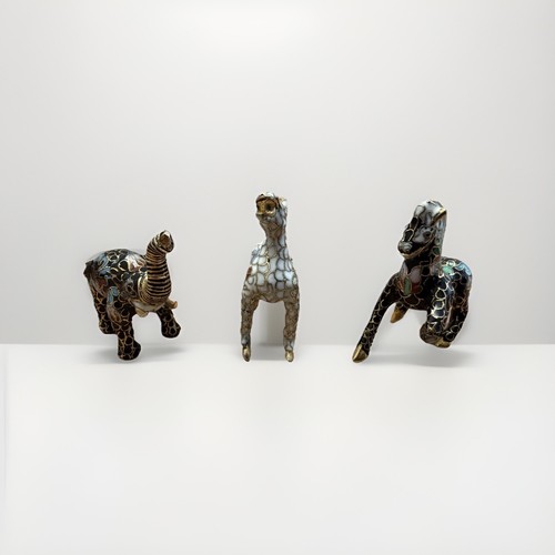 Porzellan tierfiguren - 3x,