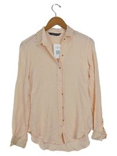 ZARA Damen Bluse Nietenkragen