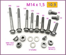 Schraube DIN 6921 M14x1,5x25