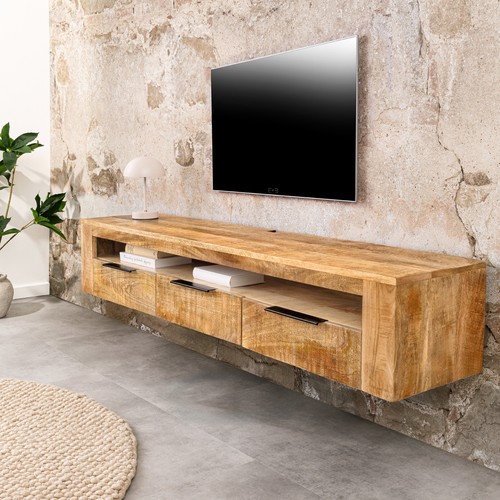 Massivholz board iron craft - tv-board,