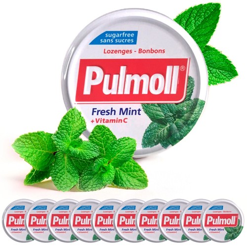 Pulmoll fresh mint vitamin - -, +