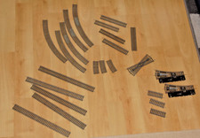 2 Weichen, 10 Gerade, 10