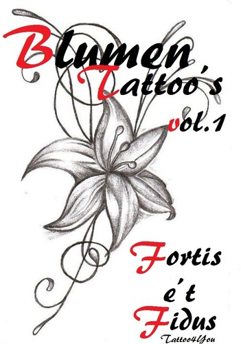 Tattoovorlagen blumen flower - tattoovorlagen,