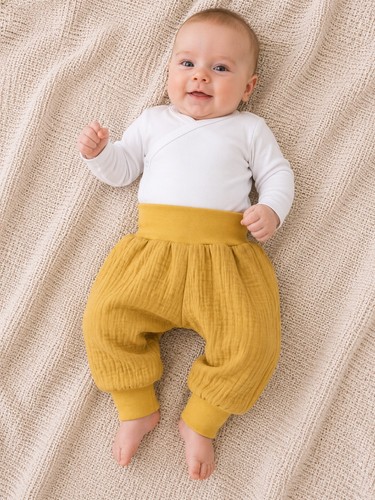 Pumphosen baby musselin bio - pumphosen, bio-