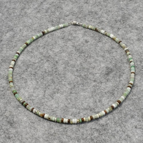 Andenopal halskette 925er - andenopal,