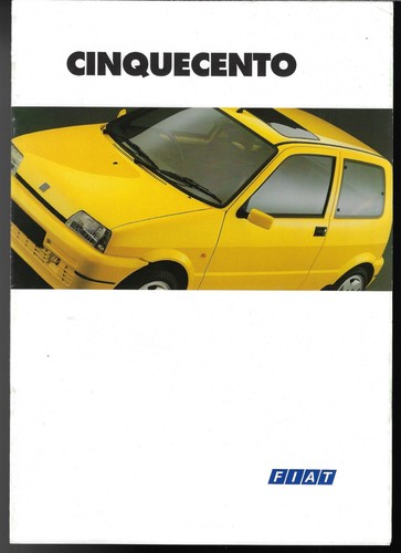 Fiat cinquecento 1995 - fiat, 1995-1997