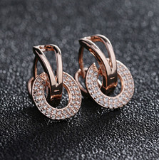 Klapp Creolen Doppelreihen