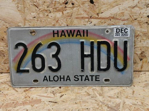 Nummernschild usa hawaii - nummernschild,