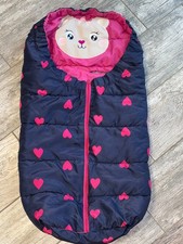 Winter Fußsack Kinderwagen Sack Ernstings Family  90 cm 0-3 Jahre