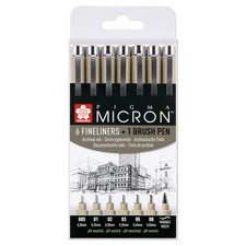 Sakura Pigma Micron Set 6