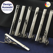 Krawattennadel Silber Zirkonia