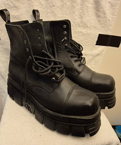 New rock herren gothic plateau - rock,