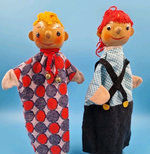 Vintage handpuppe ddr kasperle - vintage,