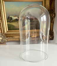 Glasdom Uhrensturz Glas Glocke