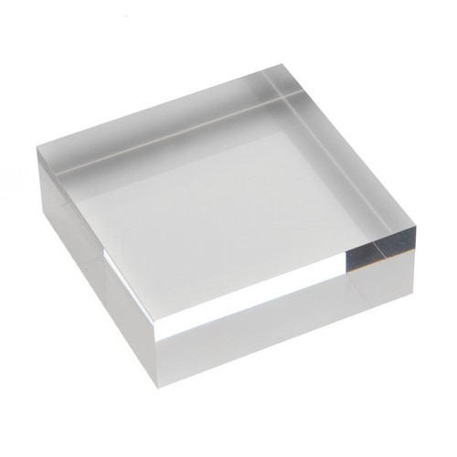 Quadratischer acrylblock - quadratischer,