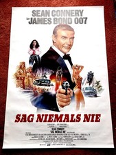 Sag niemals nie Kinoplakat