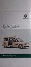 VW: Caddy Maxi Comfortline - Personenbeförderung (Prospekt-Blatt); 09/2014