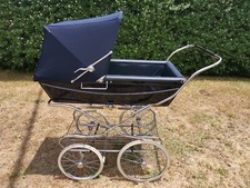 Kinderwagen Silver Cross Rolls Royce Lackierung Royal Blau