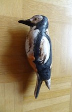 Specht / ca. 19 cm / Ton? / Handarbeit / Garten / Figur / Dekoration / Vogel