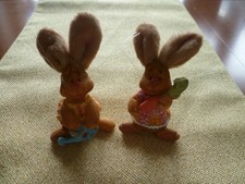 2er Set süße kleine Osterhasen, Hasen, Dekoration, Ostern