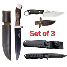 3 Stück Messer Outdoor