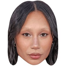 Eva Gutowski (Dark Hair) Maske aus Karton