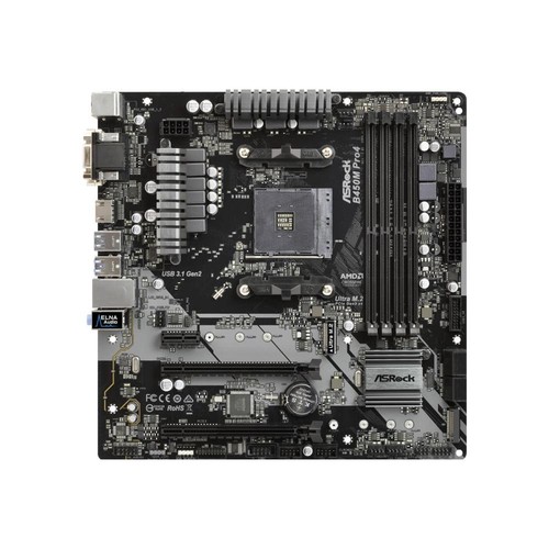 Asrock b450m pro4 - amd, b450