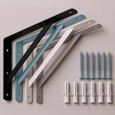 Regalträger Regalwinkel - 4 Farben - Schwerlastträger - Konsole Regalbodenträger