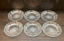 6 Arcoroc France Glas Teller Aspen 20,5 cm Vintage