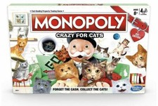 NEW! Monopoly Crazy For Cats
