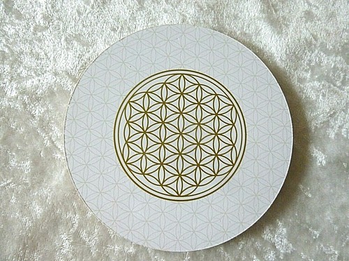 Blume des lebens untersetzer - blume,