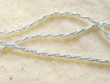 Singapurkette ° Kette ° glitzernd ° 925 Sterling Silber ° 41 cm ° 4 Gramm