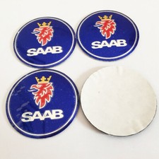 4 Stück Für Saab 65 mm Blau