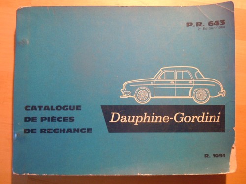 Renault dauphine gordini - dauphine,