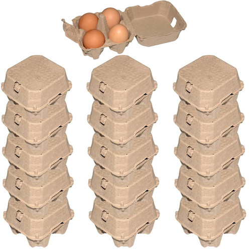 Eierkarton 4er set stapelbar - set,