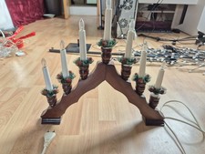 Lichterbogen, dunkelbraun, 7 flammig, elektrisch