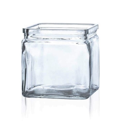 Sandra rich glas vase cube - sandra, vase.