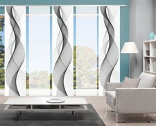 5er-Set Schiebegardine