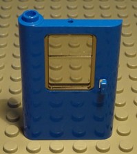 Lego Eisenbahn Tuer 1x4x5 Blau