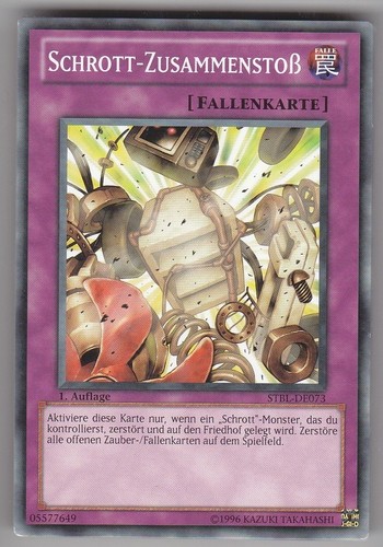 Schrott zusammenstoß - yu-gi-oh,