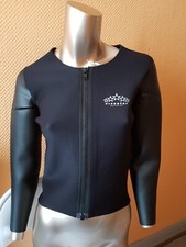Wassersport Tauchen Jacket Fivestar Damen Neopren Langarm schwarz Gr. XS/S