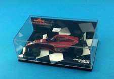 1:43 Minichamps Ferrari 412 T2 G. Berger megaselten Ovp box Nigrin Werbemodell