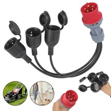 CEE Adapter Stecker auf 3x