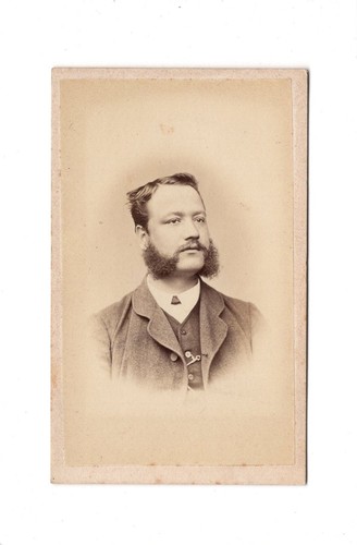Cdv foto herrenportrait - cdv,