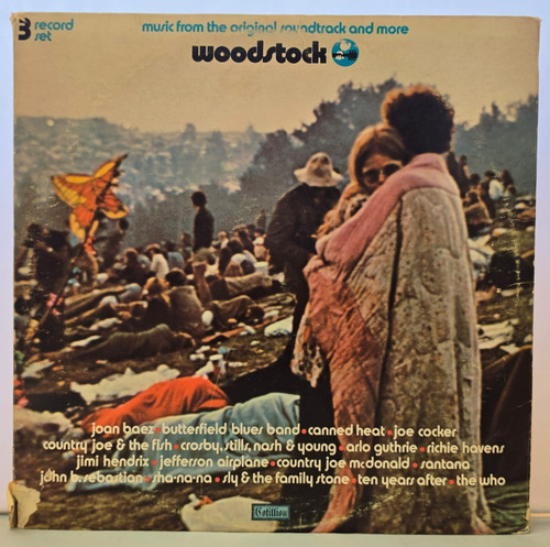 3xlp woodstock music from - -,