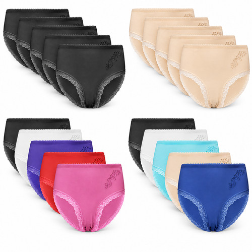 5er pack damen slips baumwolle - damen,