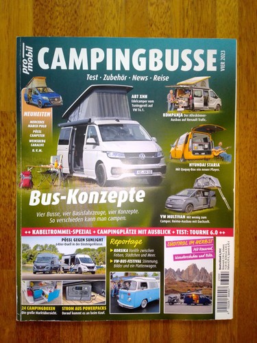 Promobil campingbusse 2023 - campingbusse, 4/2023