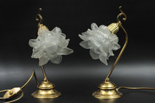 2x Jugendstil Tischlampen