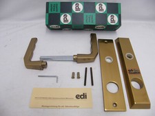 EDI TÜRBESCHLAG Dr/Dr RUNDZYLINDER 90mm STÄRKE 20mm NEU LAGERSPUREN BRONZE F4