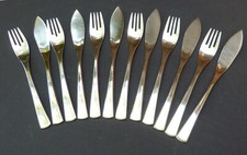 WMF BRASILIA Fischbesteck,  CROMARGAN,  6 Pers., 12 Teile,  Besteck